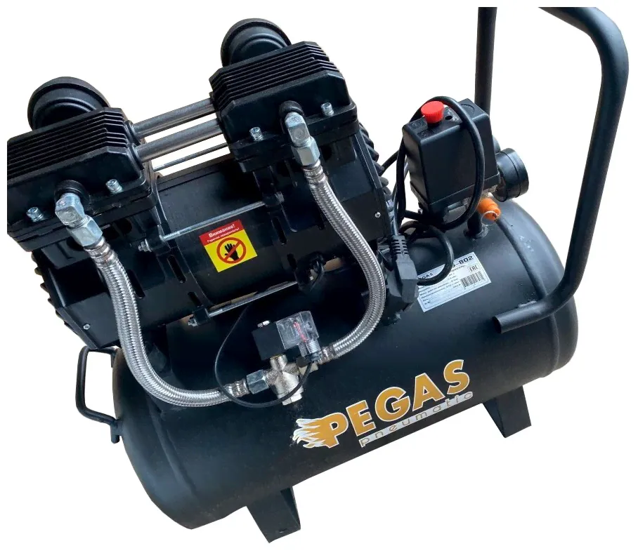 Scheppach Бесшумный безмасляный компрессор Pegas PNEUMATIC PG-802 компрессоры-4