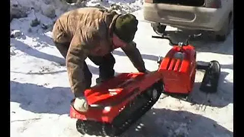 Снегоход трансформер  “Пегас “ 1 модификация 2019 года