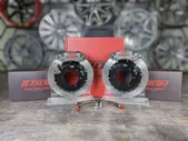 Тормозная тюнинг система Kia Pegas 1 поколение (2017-2024) ICOOH D45 (ротор до 330 мм) цвет: Серый, поршней: 4, задняя ось, D45-1735-G-0-0-0-0-0-0-0-0