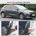 🛍 Комплект передних и задних брызговиков для KIA Rio Pegas Soluto Sedan 4dr 5dr FB YB 2017-2021, грязевые щитки, брызговики 2018 2019 2020