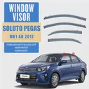 Для KIA Pegas AB 2017-2023 Пластиковый оконный козырек Вентиляционные шторы Защита от солнца и дождя для KIA Pegas AB 2017-2023